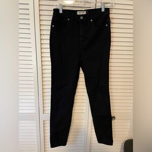 Madewell blCk skinny pants